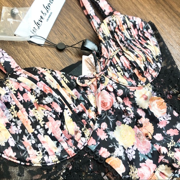 For Love And Lemons Gardenia Long Line Bra - Picture 5 of 7